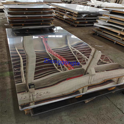 410S Stainless Steel Plate Coil Mirror 8k Bright High Strength 3-230mm Cutting