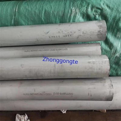High Strength 316 316L 316H 316N Stainless Steel Pipe / Square Tube Seamless Pipe