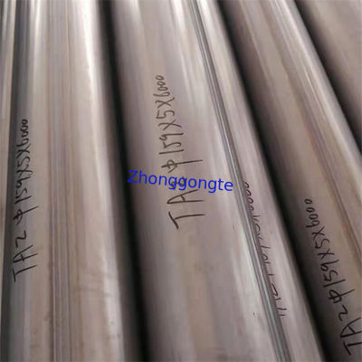 TA1 TA2 Titanium Seamless Tube Corrosion Resistant Density 4.51g/Cm3