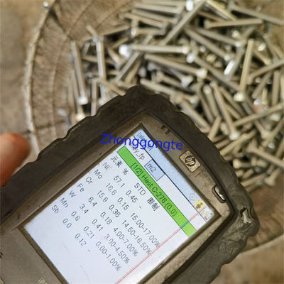 Industrial Hastelloy C276 Hex Bolts /  NS334 Nuts For Marine Engineering