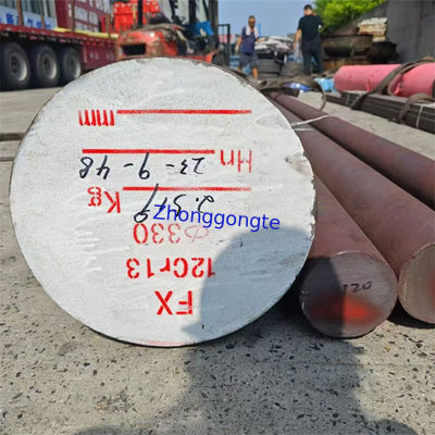High Strength 410 Stainless Steel Bar Machining 1Cr13 Hot Rolled Solid Steel Bar Diameter 10-500mm