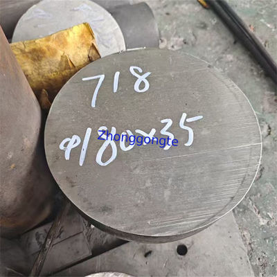 High Strength GH4169 High Temperature Alloy Round Steel Bar Inconel 718 Solid Solution Bar Density 8.2g/Cm3