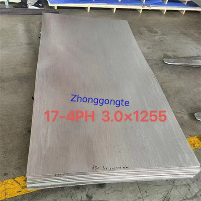 17-4PH SUS630 Hot Rolled Stainless Steel Plate 1-60mm Thickness Density 7.78g/Cm3 Can Be Cut