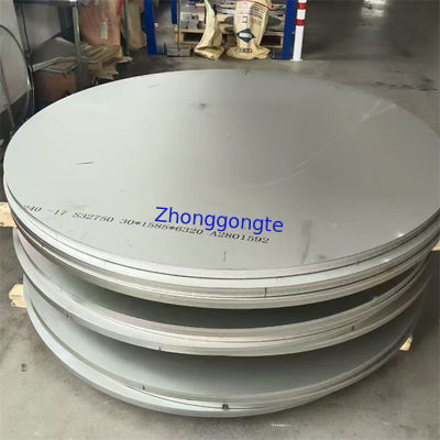 S32750 Round Bar Sheet Cutting Parts High Temperature Resistant Custom Stainless Steel Alloy