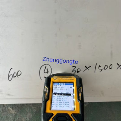 Nickel Alloy INCONEL600 Steel Plate N06600 Thin Plate Corrosion Resistant T3-50MM