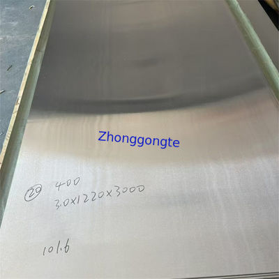 Monel400 Steel N04400 Copper Nickel Alloy Plate For Petrochemical Industry T 3-50MM