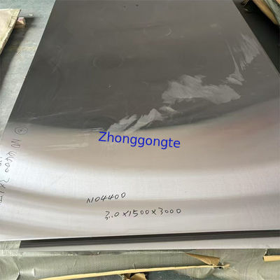 Nickel Copper Alloy Monel 400 K500 N04400 N05500 Alloy Steel Plate For Petrochemical